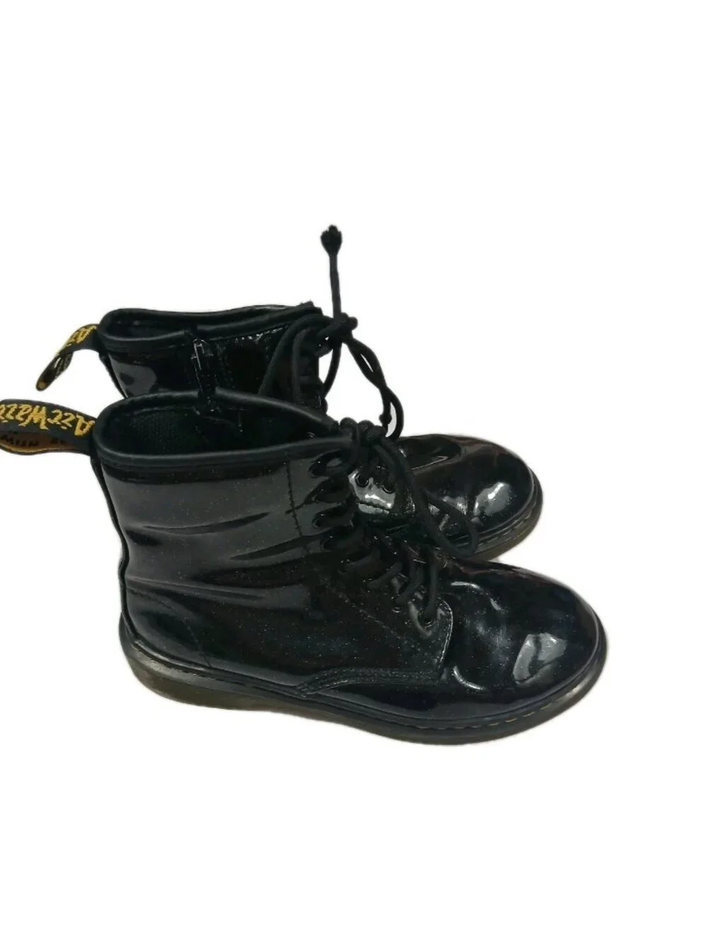 Dr. Marten 1460J Patent Leather Side Zip Boots
